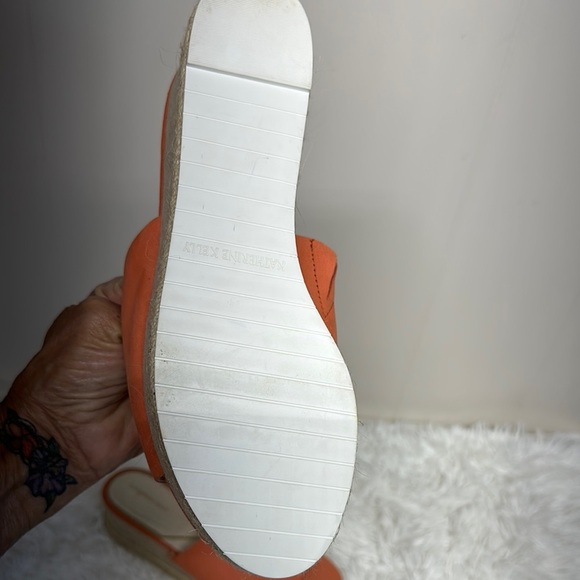 Katherine Kelly Lena wedge Leather Sandals - Picture 7 of 10